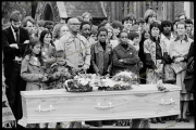 Blair Peach funeral East London Cemetery 13/6/79