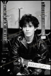 Andy Taylor of Duran Duran in Maison Rouge Studios, July 1984.