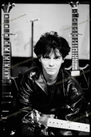 Andy Taylor of Duran Duran in Maison Rouge Studios, July 1984.