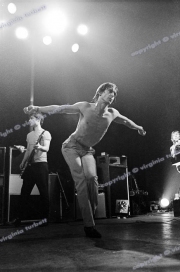 Iggy Pop onstage at Friars, Aylesbury, 1980.